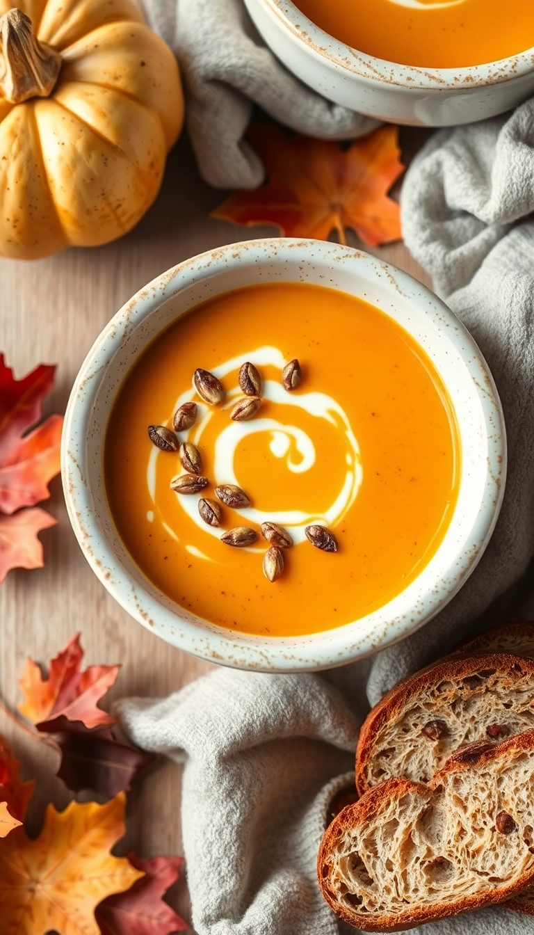 38 Thanksgiving Recipes Ideas You Won't Believe Are This Easy! - 7. Pumpkin Soup