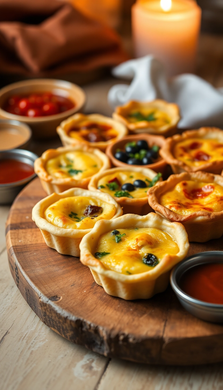 22 Easy DIY Party Finger Food Ideas That Will Wow Your Guests! - 2. Mini Quiches