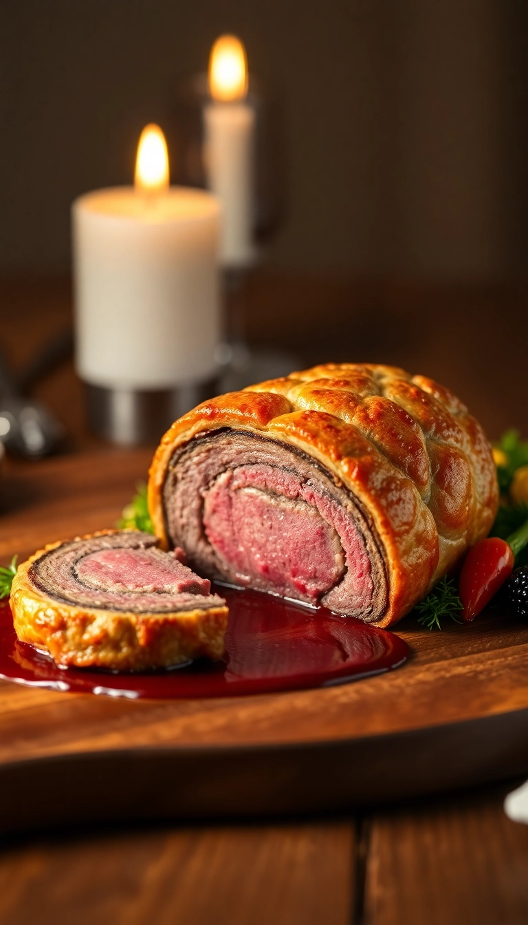 35 Gourmet Dinner Recipes That Will Impress Your Guests (You Won't Believe #17!) - 8. Beef Wellington