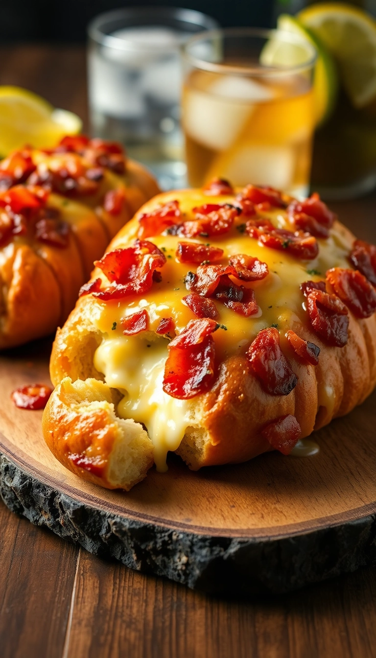 22 Savory Bread Recipes That'll Change Your Dinner Game Forever (You Won't Believe #11!) - 9. Bacon Cheddar Pull-Apart Bread