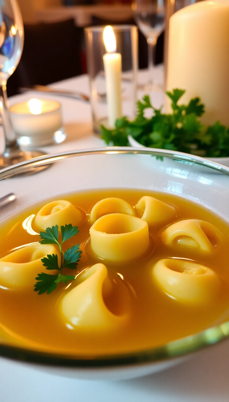 15 Authentic Italian Soups to Keep You Cozy This Winter (Don't Miss #10!) - 3. Tortellini en Brodo