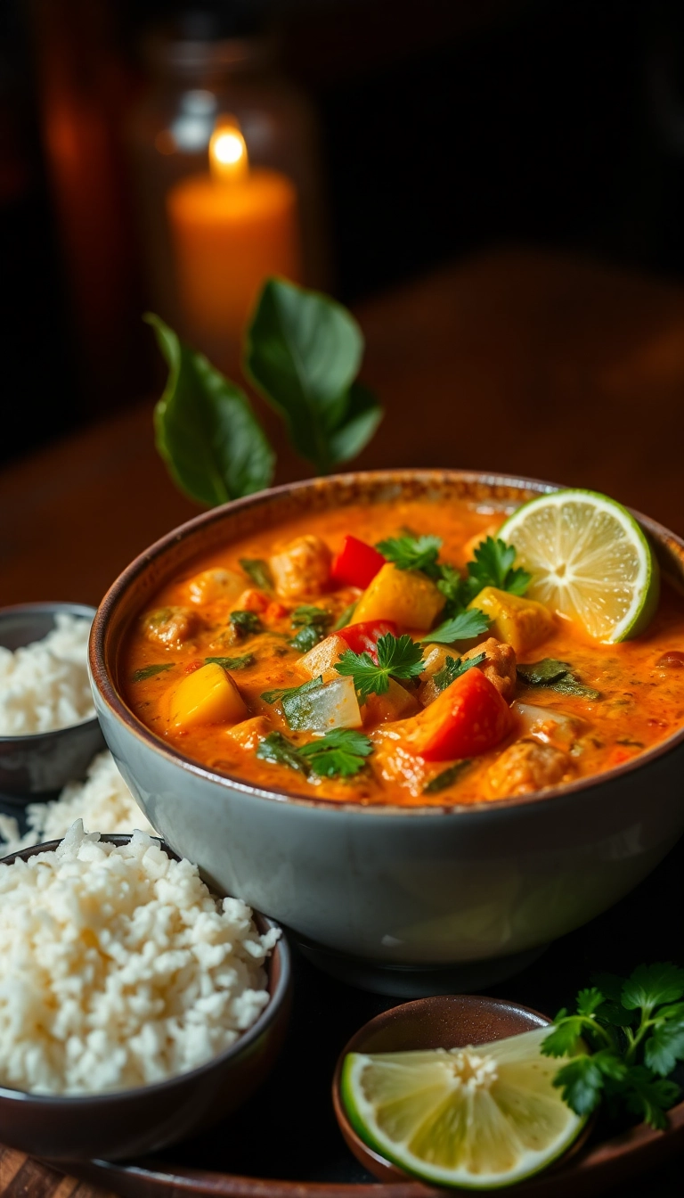 25 Cozy Winter Dinner Ideas That'll Make You Want to Hibernate! - 9. Thai Coconut Curry