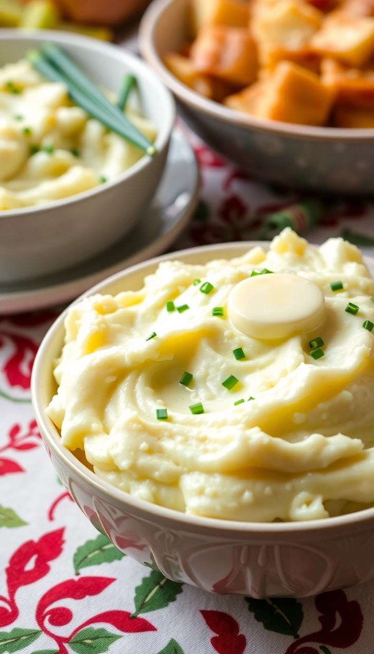 22 Christmas Eve Dinner Ideas That’ll Make You the Star of the Holiday Feast! - 9. Creamy Garlic Mashed Potatoes