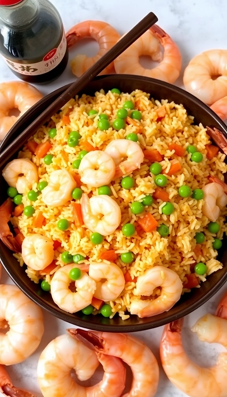 27 Comfort Food Dinner Ideas for the Whole Family (Dinner Just Got Easier!) - 17. Shrimp Fried Rice