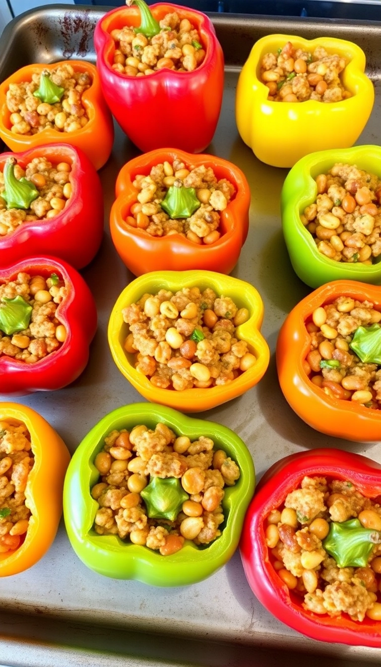 39 Dinner Recipes That Will Make Family Time Deliciously Fun! - 10. Stuffed Bell Peppers