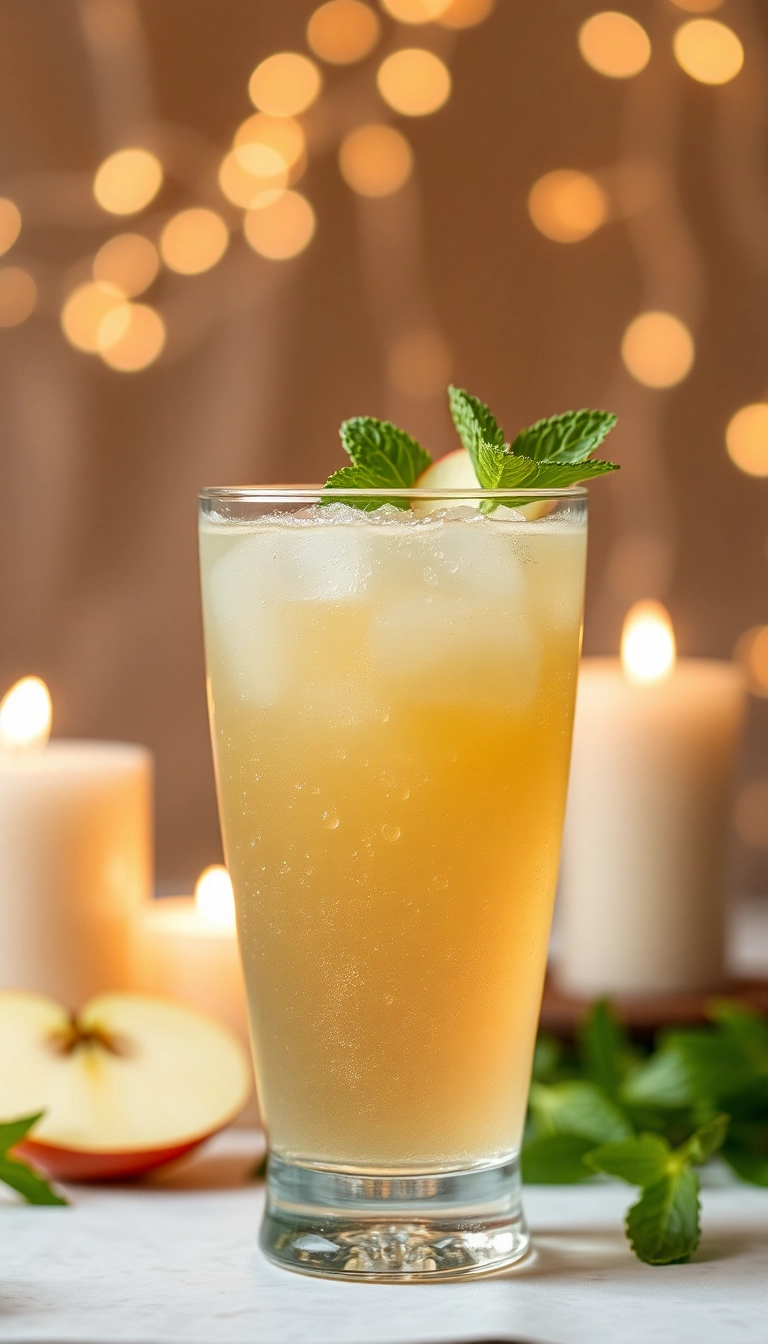 33 Apple Cider Margarita Ideas That Will Steal the Show at Your Next Party! - Sparkling Apple Cider Margarita