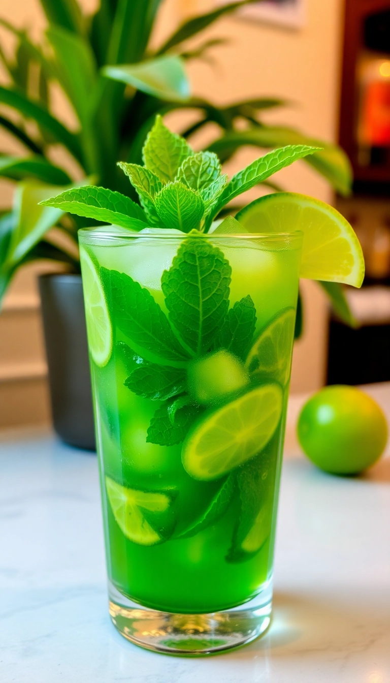 24 Yummy Top Mocktails Ideas That Will Make You Forget About Cocktails! - 3. Virgin Mojito