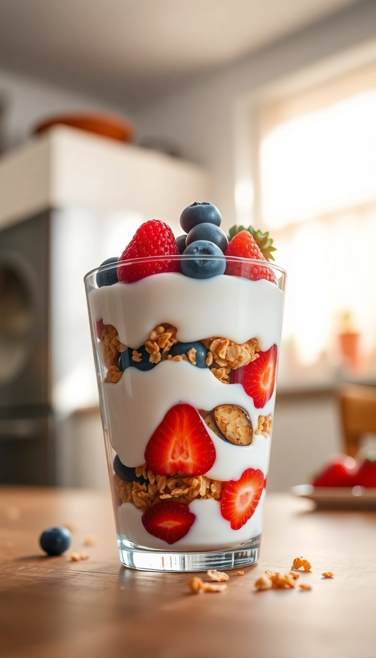 23 Nutritious Toddler Snacks You Can Whip Up in Minutes (Your Kids Will Love #7!) - 1. Fruit and Yogurt Parfaits