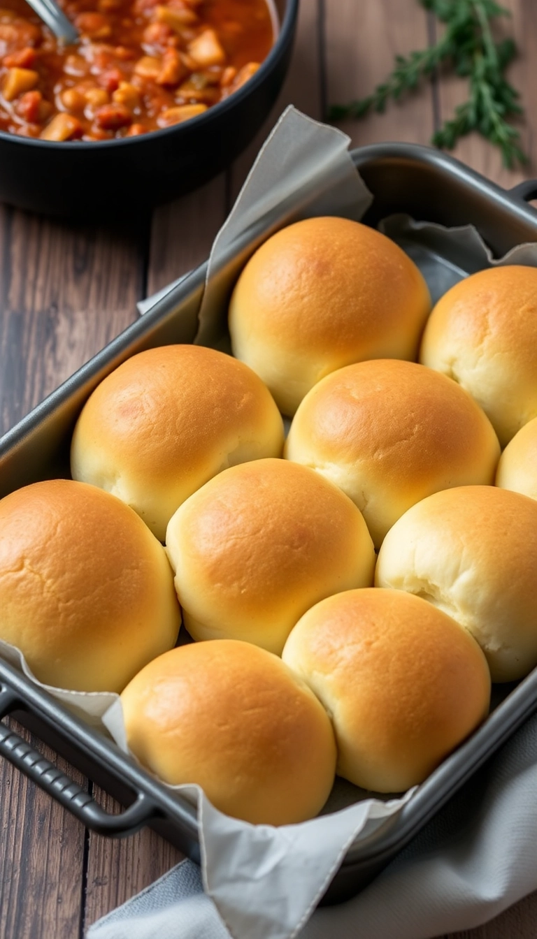 22 Easy Dinner Rolls Recipes That'll Make Dinner Time a Breeze! - Cornmeal Dinner Rolls