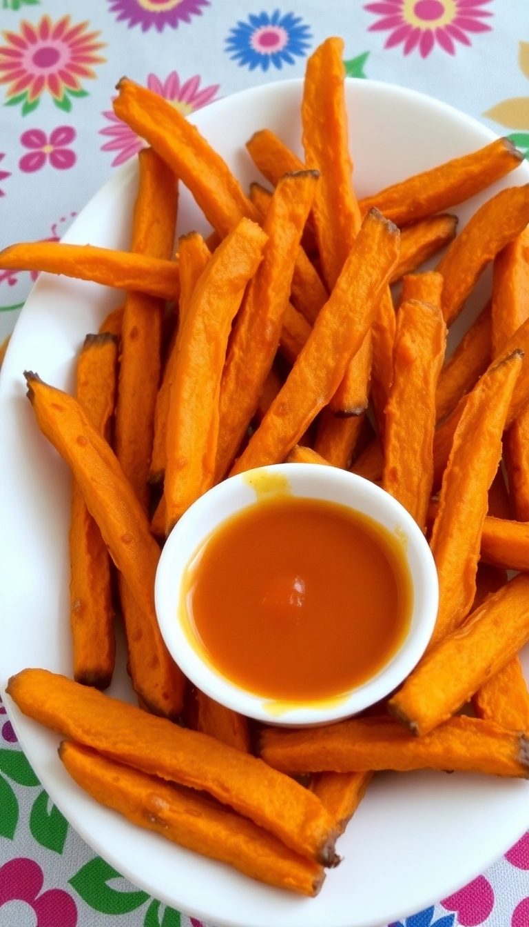 24 Spicy Snack Ideas That Will Make Your Munchies Go Wild! - 16. Spicy Sweet Potato Fries