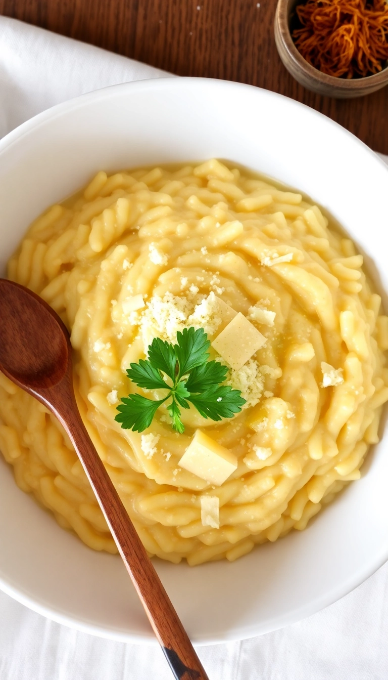 27 Best Italian Side Dishes That'll Make Your Taste Buds Dance! - 3. Risotto alla Milanese