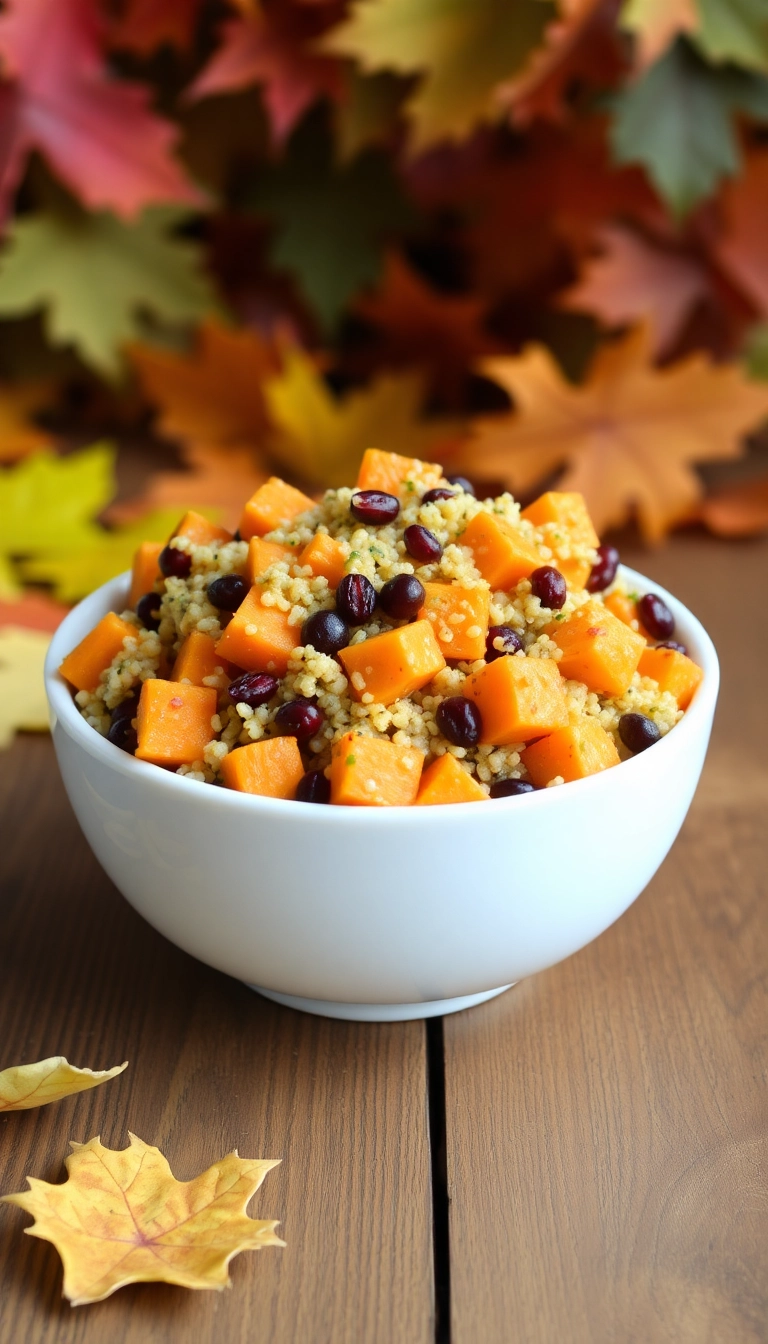 37 Quick and Easy Harvest Salad Ideas for Your Weekly Meal Prep! - 2. Autumn Quinoa Salad