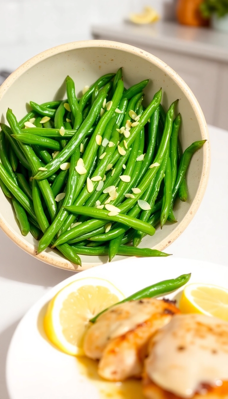 22 Best Side Dishes for Chicken Cordon Bleu That Will Steal the Show! - Garlic Butter Green Beans