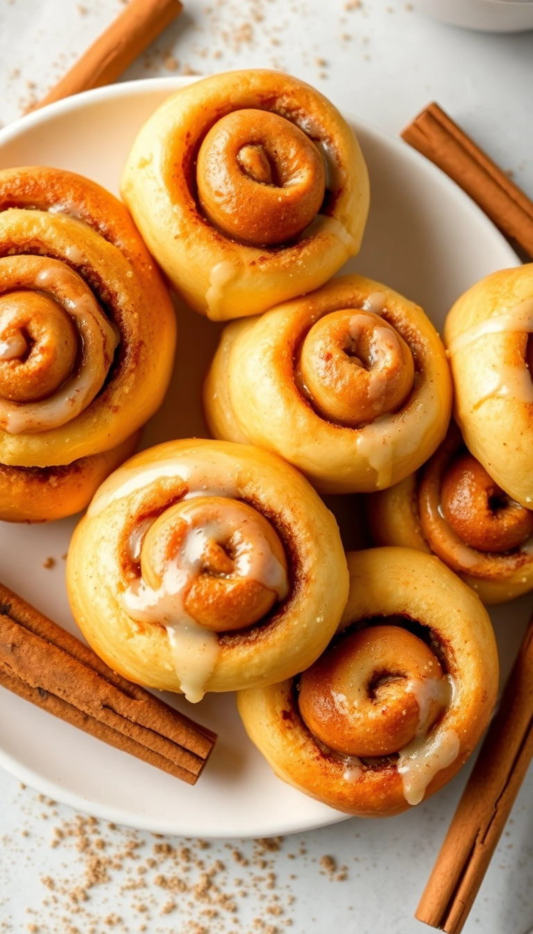 22 Easy Dinner Rolls Recipes That'll Make Dinner Time a Breeze! - Cinnamon Sugar Dinner Rolls