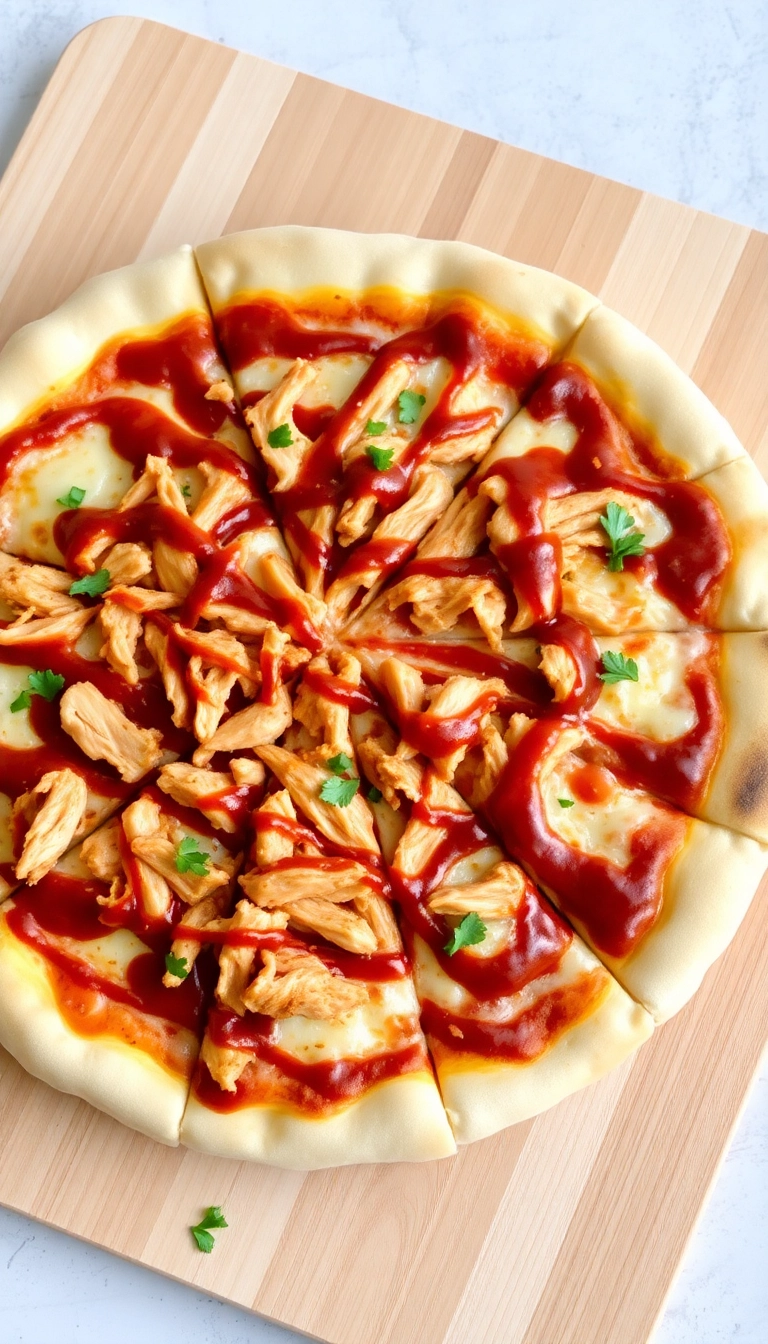 24 Quick Comfort Food Dinners That Are Perfect for Any Night (Don't Miss #4!) - 17. BBQ Chicken Pizza