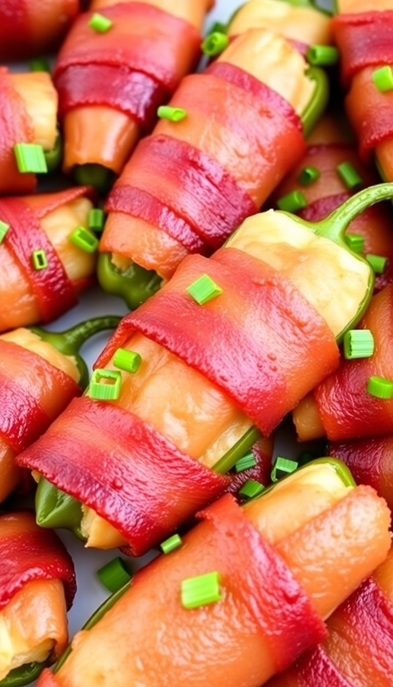 30 Easy Appetizer Recipes That Will Blow Your Guests Away (You Won't Believe #15!) - 3. Bacon-Wrapped Jalapeño Poppers