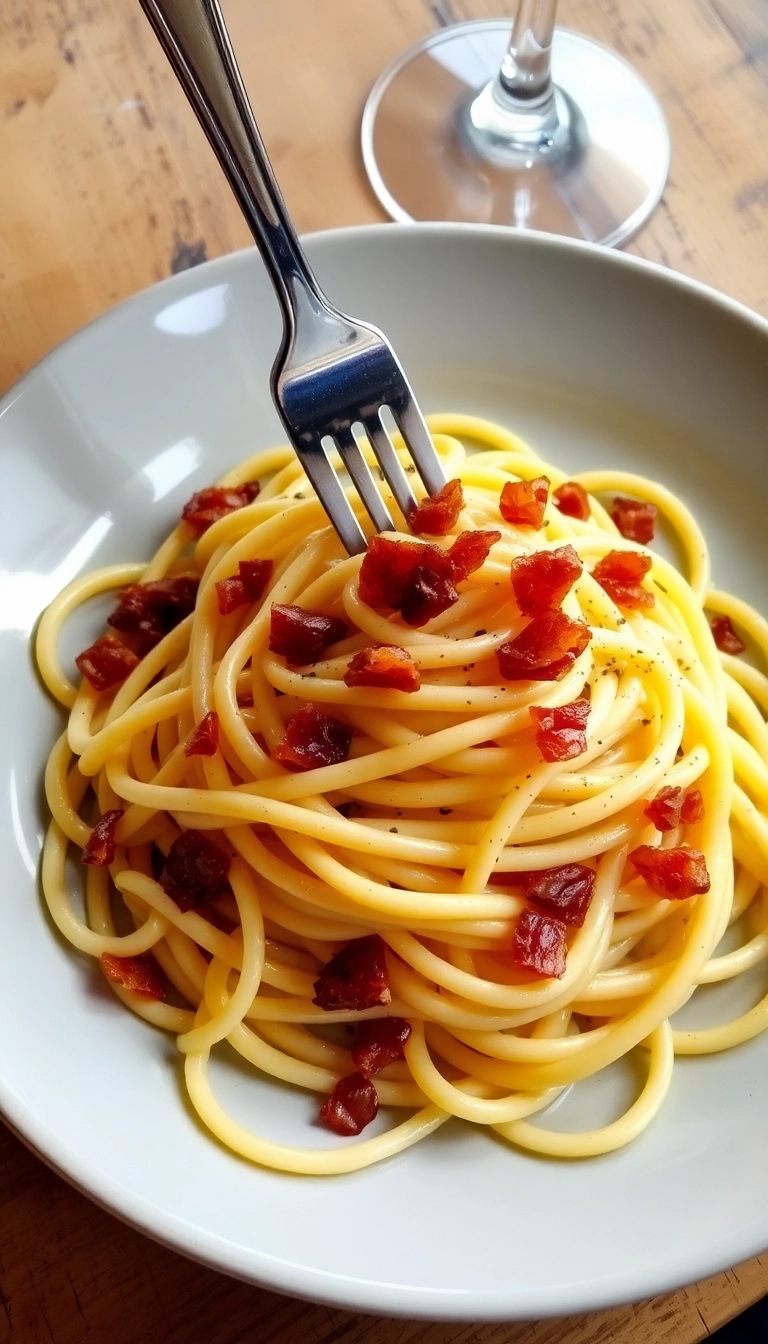 28 Easy Dinner Recipes That'll Make Your Family Say 'Yum!' (You Won't Believe #15!) - 11. Spaghetti Carbonara