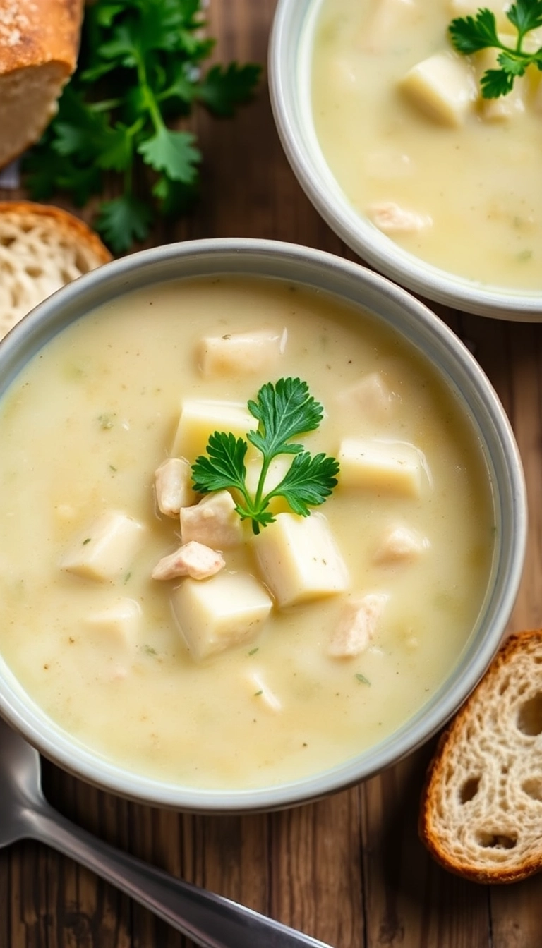 28 Chicken and Potato Soup Ideas That Will Warm Your Soul (You Won't Believe #15!) - Classic Chicken and Potato Soup