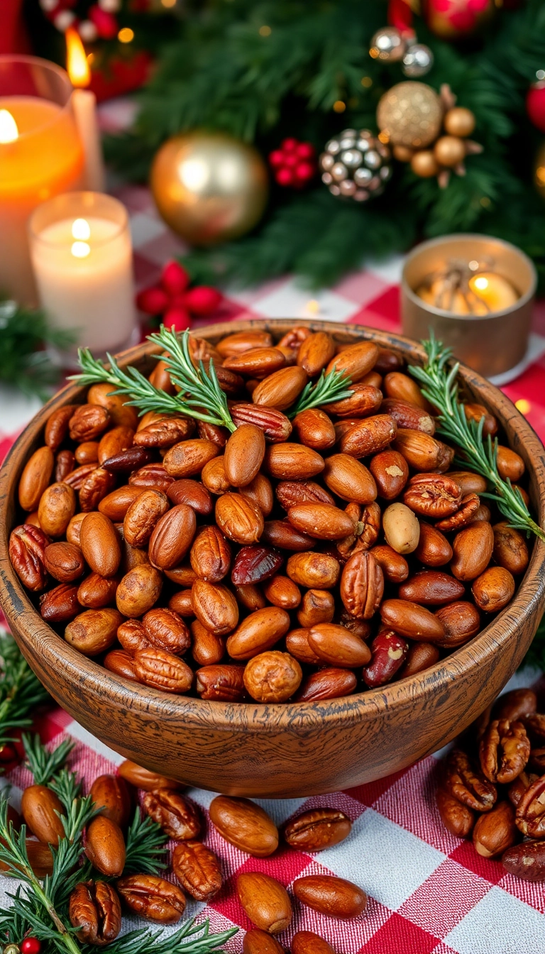 27 Christmas Dinner Party Ideas You Can’t Afford to Miss (Especially #13!) - 18. Spiced Nuts