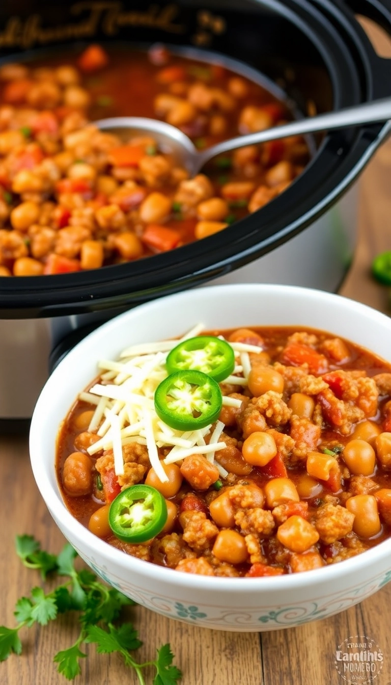 35 Crock Pot Chili Ideas That Will Make Dinner a Breeze Tonight! - Turkey and Quinoa Chili