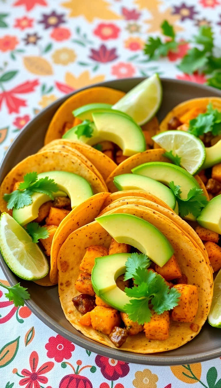 30 Deliciously Cozy Baked Acorn Squash Ideas to Celebrate Fall Flavors! - Spicy Acorn Squash Tacos