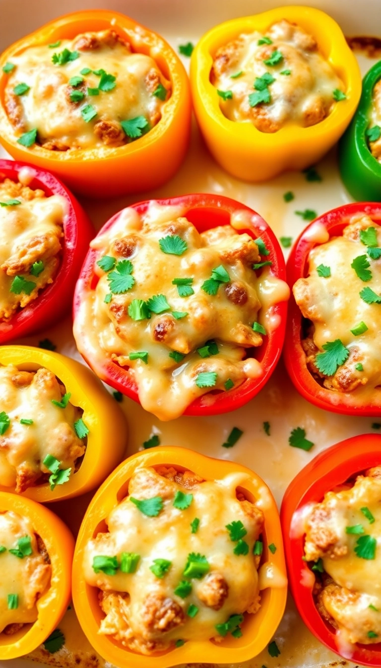 28 Mouthwatering BBQ Chicken Ideas You Can Make at Home (You Won't Believe #14!) - 10. BBQ Chicken Stuffed Peppers