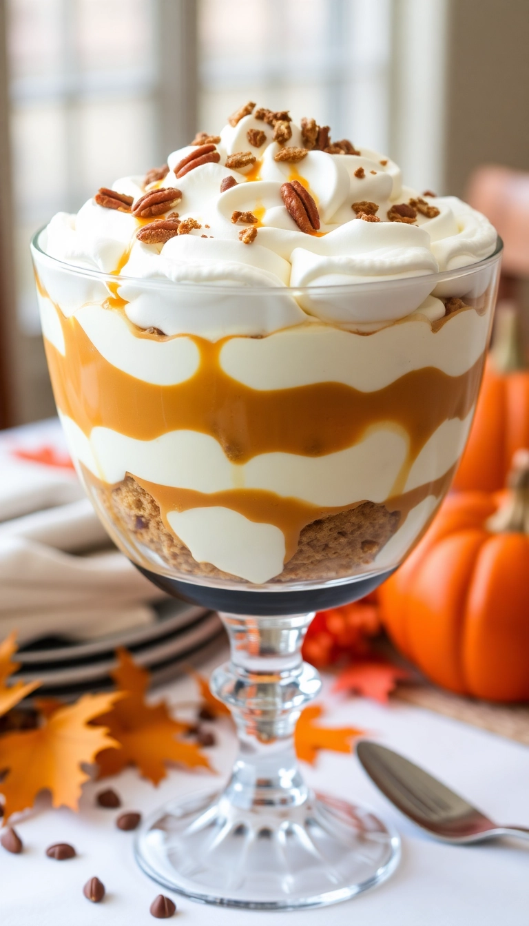 31 Must-Try Libby's Pumpkin Roll Ideas for Pumpkin Lovers! - Pumpkin Roll Trifle