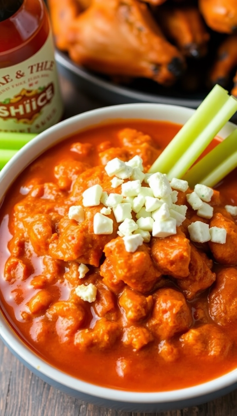 34 Unique Chili Recipe Ideas That Will Spice Up Your Dinner Tonight! - Buffalo Chicken Chili