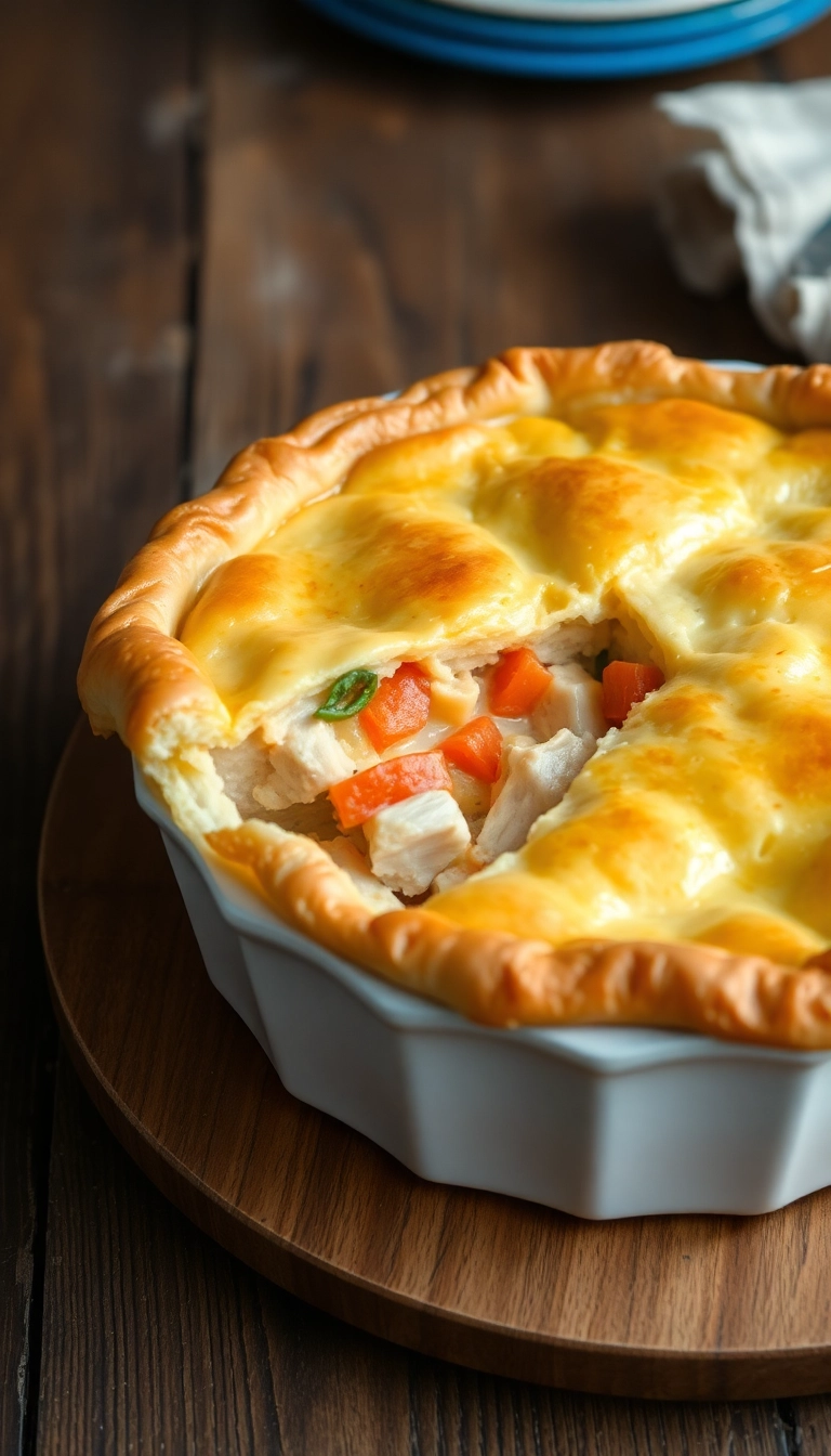 24 Hearty Winter Dinner Ideas That Will Make You Forget the Chill (Trust Us, #5 Is a Must-Try!) - 3. Rustic Chicken Pot Pie