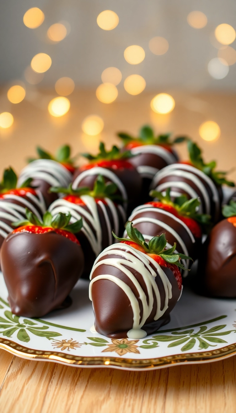 The Ultimate List of 28 Easy & Quick Finger Foods to Impress at Any Party! - Chocolate-Covered Strawberries