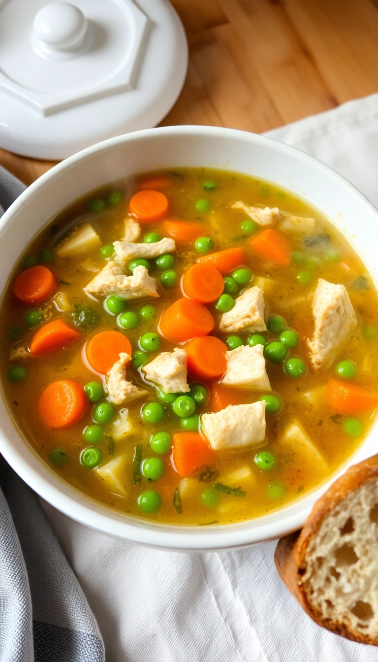 25 Easy Turkey Dinner Ideas That Are Perfect for Busy Weeknights! - 8. Turkey and Vegetable Soup