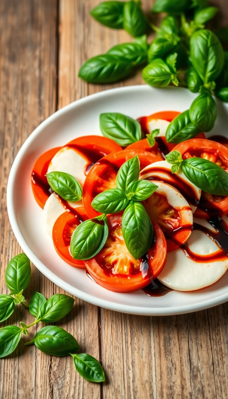 27 Best Italian Side Dishes That'll Make Your Taste Buds Dance! - 1. Caprese Salad