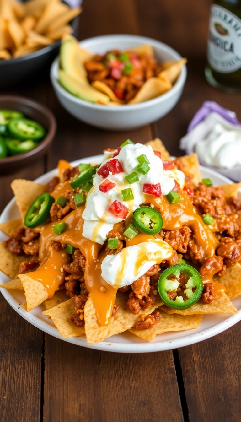 28 Mouthwatering BBQ Chicken Ideas You Can Make at Home (You Won't Believe #14!) - 14. BBQ Chicken Nachos (You Won't Believe This One!)