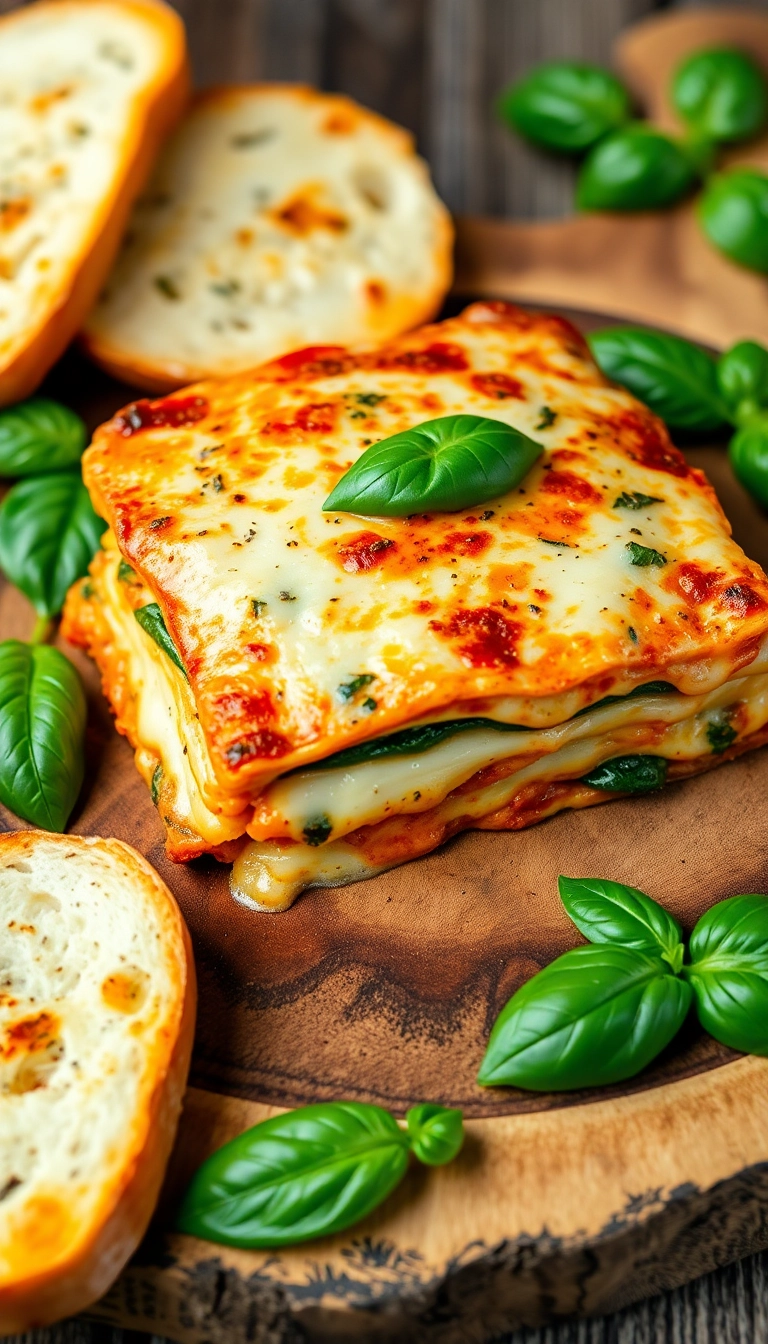 27 Comforting Dinner Recipes That’ll Make You Feel Right at Home! - 9. Vegetable Lasagna