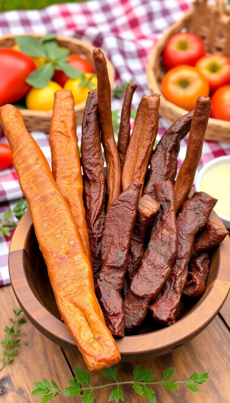 25 Carnivore Snacks Ideas That'll Make Your Taste Buds Dance! - 4. Beef Sticks