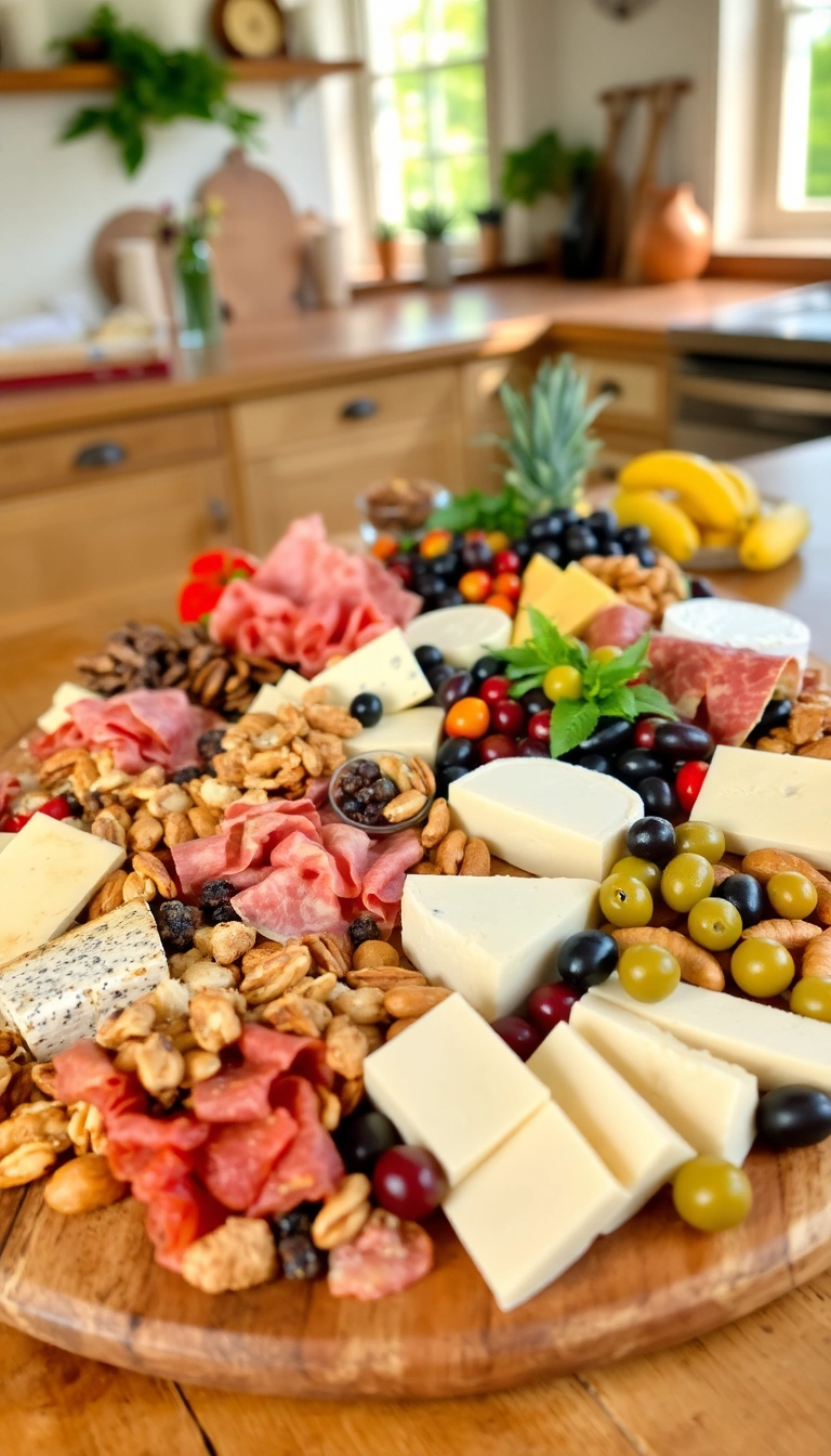 22 Easy DIY Party Finger Food Ideas That Will Wow Your Guests! - 5. Cheese and Charcuterie Board