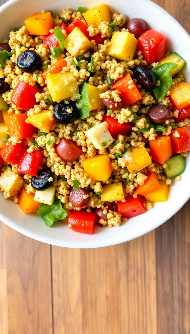 24 Hearty Winter Dinner Ideas That Will Make You Forget the Chill (Trust Us, #5 Is a Must-Try!) - 23. Roasted Vegetable and Quinoa Salad