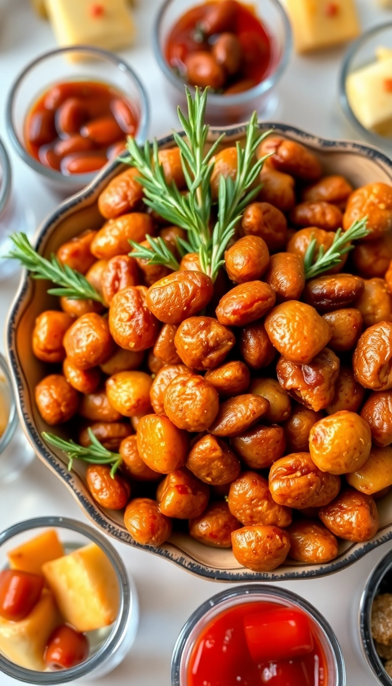 30 Easy Appetizer Recipes That Will Blow Your Guests Away (You Won't Believe #15!) - 12. Sweet and Spicy Nuts