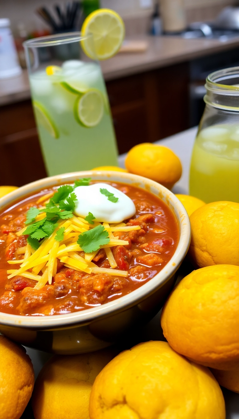 27 Comforting Dinner Recipes That’ll Make You Feel Right at Home! - 4. Hearty Chili