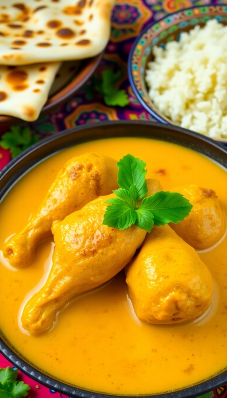 23 Healthy Slow Cooker Coconut Chicken Drumsticks Recipes You'll Love! - 3. Curry Coconut Drumsticks