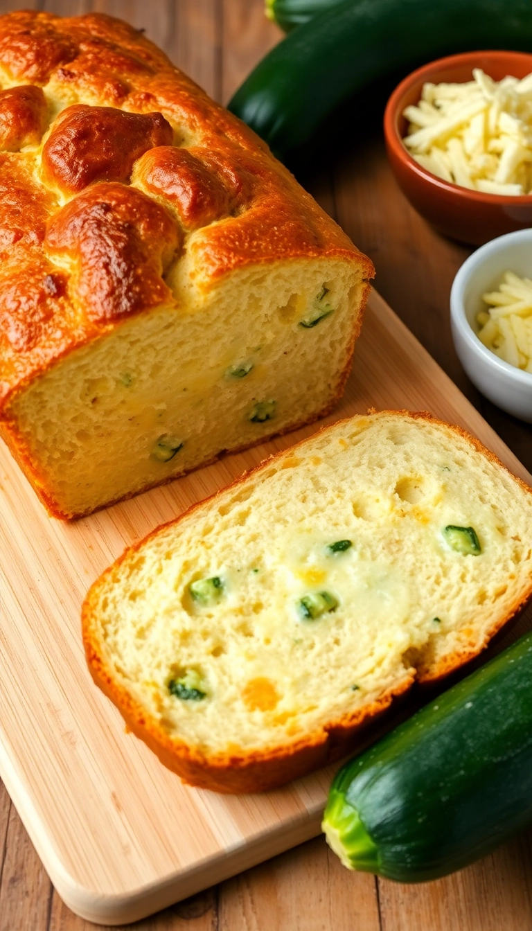 22 Savory Bread Recipes That'll Change Your Dinner Game Forever (You Won't Believe #11!) - 11. Zucchini and Cheese Bread (You Won't Believe This!)