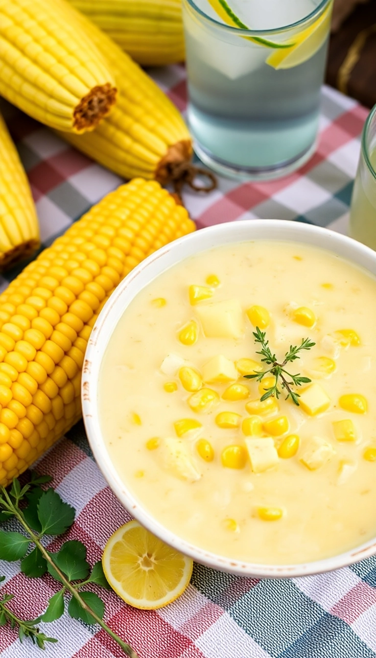 37 Mouthwatering Soup Recipes That Will Warm Your Soul (You Won't Believe #15!) - 13. Corn Chowder