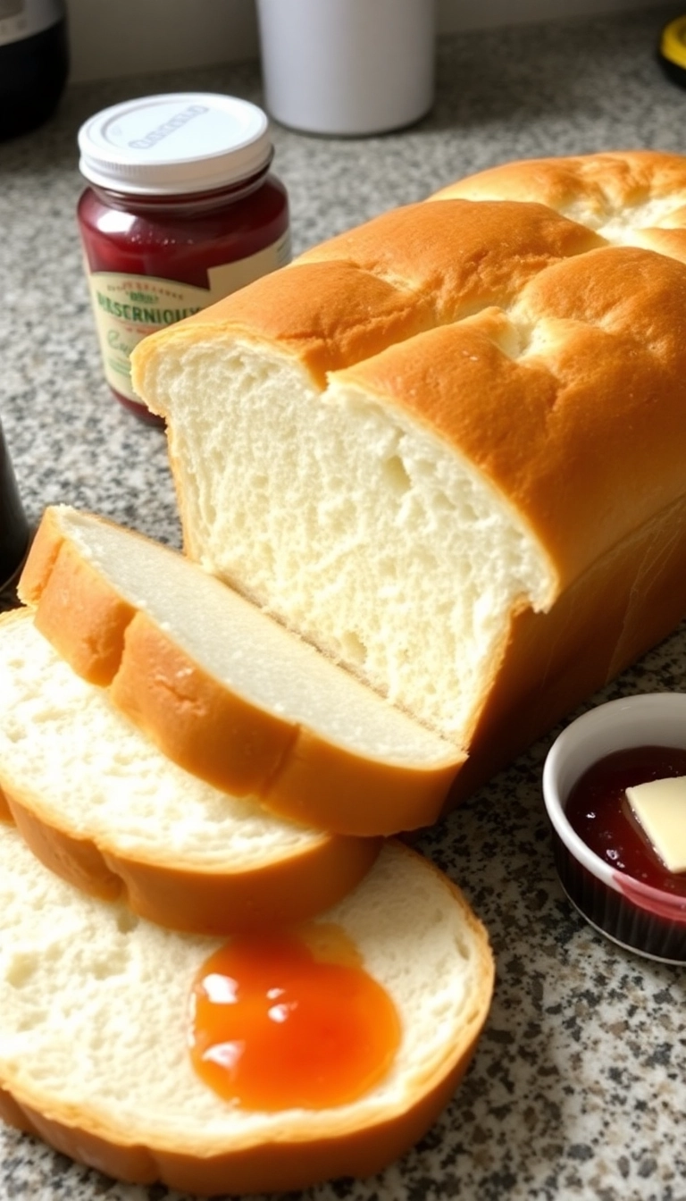 38 Fresh-Baked Bread Ideas That'll Make Your Kitchen Smell Divine! - 2. Fluffy White Sandwich Bread