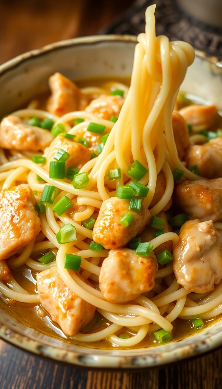 31 Comforting Chicken Yaki Udon Ideas That Will Warm Your Soul! - Garlic Chicken Udon