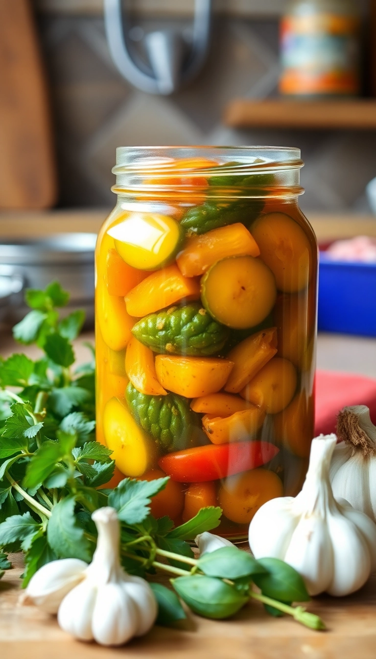 24 Spicy Snack Ideas That Will Make Your Munchies Go Wild! - 18. Spicy Pickles