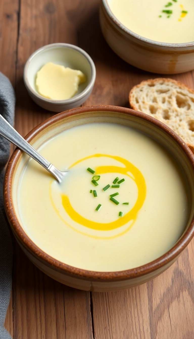 37 Cozy Winter Soup Ideas That'll Warm You Up from the Inside Out! - 3. Creamy Potato Leek Soup