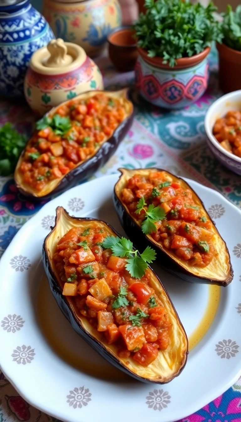 22 Best Vegetarian Greek Side Dishes You Need to Try (Your Taste Buds Will Thank You!) - 10. Baked Eggplant (Melitzanes Papoutsaki)