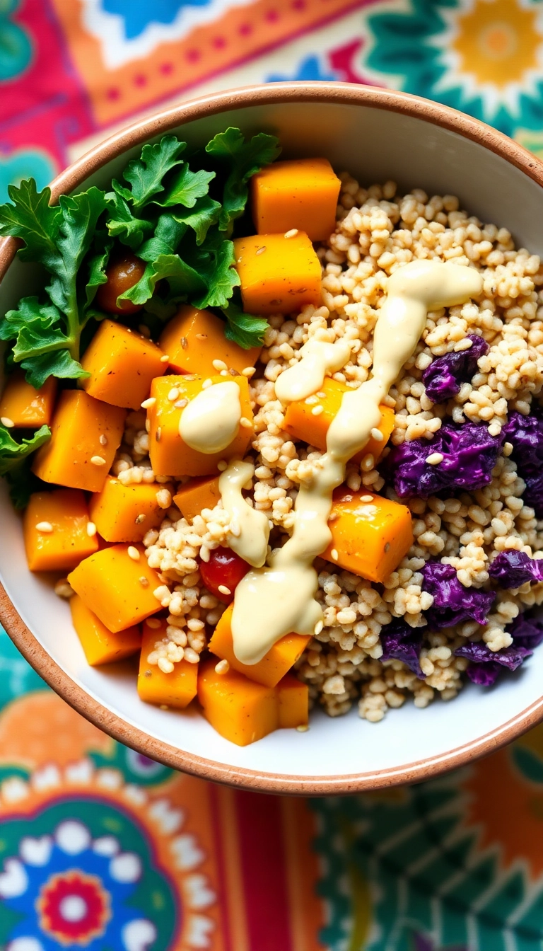 32 Cozy Roasted Butternut Squash Recipes to Warm Your Heart and Home! - 9. Butternut Squash and Quinoa Bowl