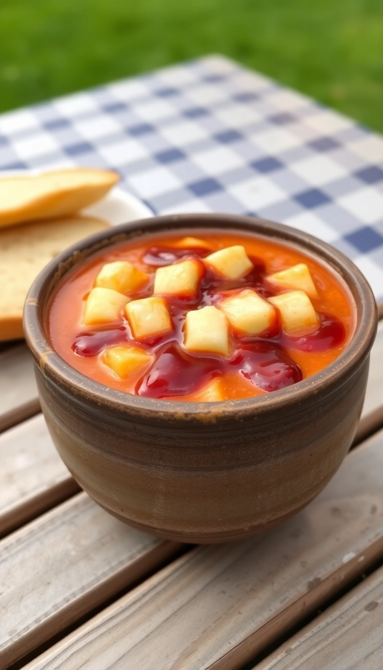 35 Cheeseburger Soup Crockpot Ideas That Will Make Dinner a Breeze! - BBQ Cheeseburger Soup