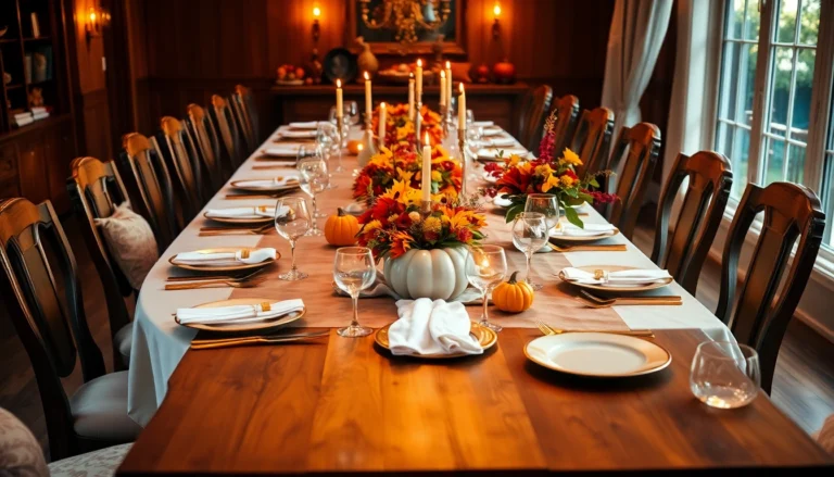 26 Stunning Thanksgiving Dinner Table Setting Ideas That Will Elevate Your Holiday Experience!